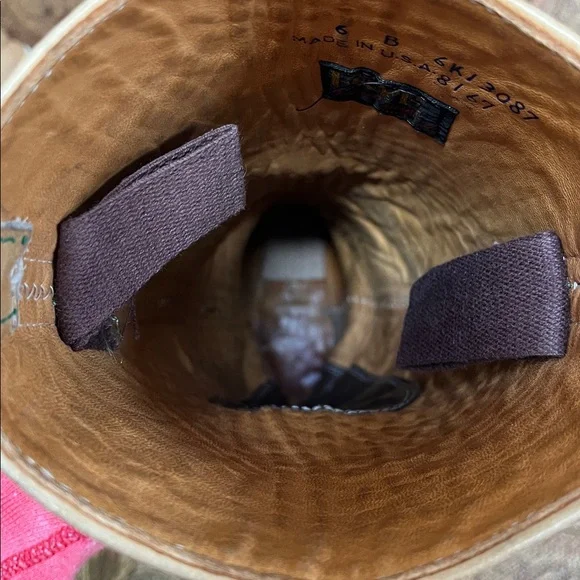 Frye Black Label Stitching Horse Boots 6B - Picture 10 of 12